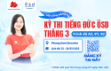 Thông báo tổ chức kỳ thi cấp Chứng chỉ năng lực tiếng Đức ÖSD tháng 03/2026