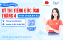 Thông báo tổ chức kỳ thi cấp Chứng chỉ năng lực tiếng Đức ÖSD tháng 04/2026