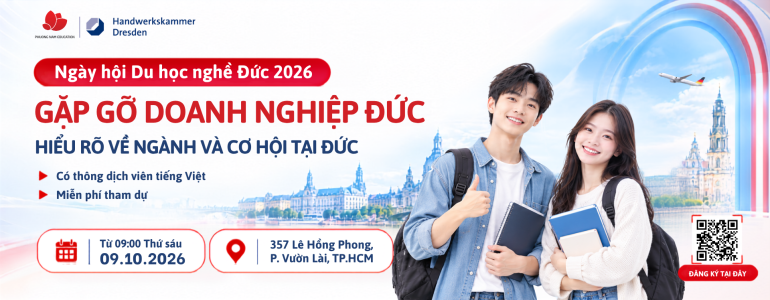 Ngày hội Du học nghề & Kết nối doanh nghiệp Đức 2026