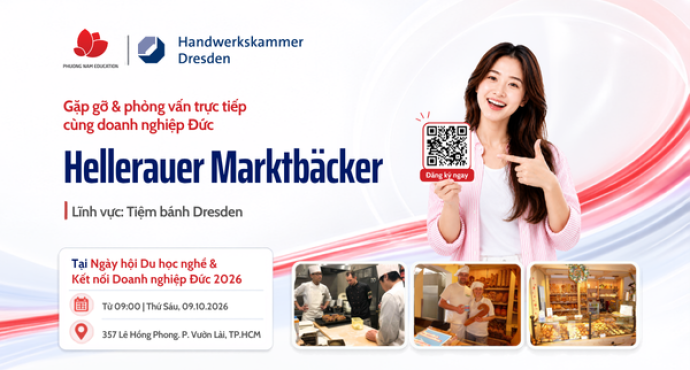 Gặp gỡ & phỏng vấn trực tiếp cùng Hellerauer Marktbäcker - Tiệm bánh Dresden tại Đức