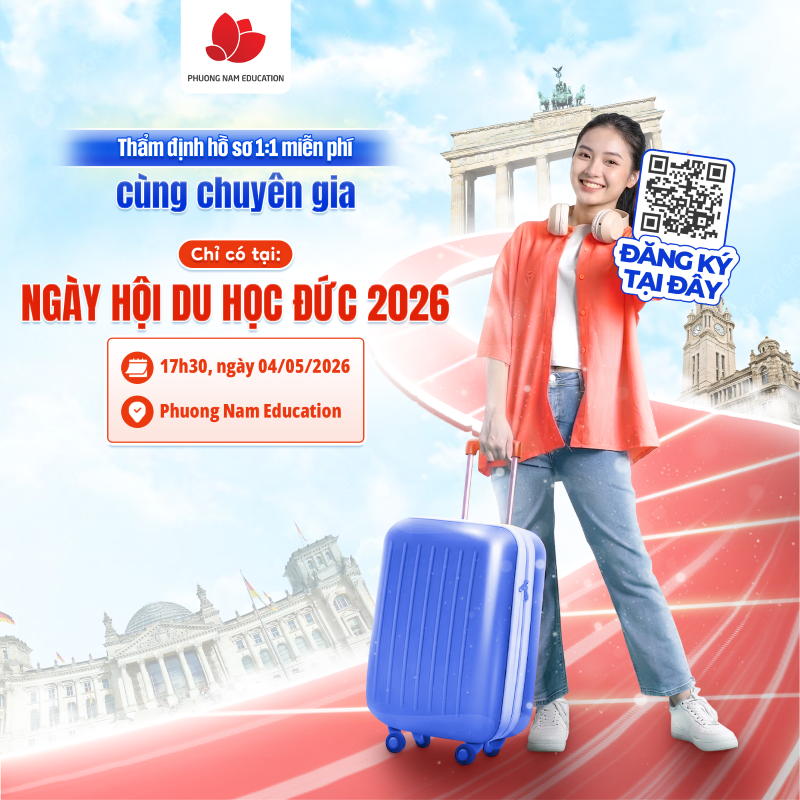 Đăng ký tham gia "Ngày hội Du học Đức 2026" tại Phuong Nam Education
