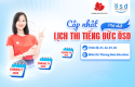 Thông báo lịch thi cấp Chứng chỉ năng lực tiếng Đức ÖSD tháng 10, 11/2025 và 01/2026