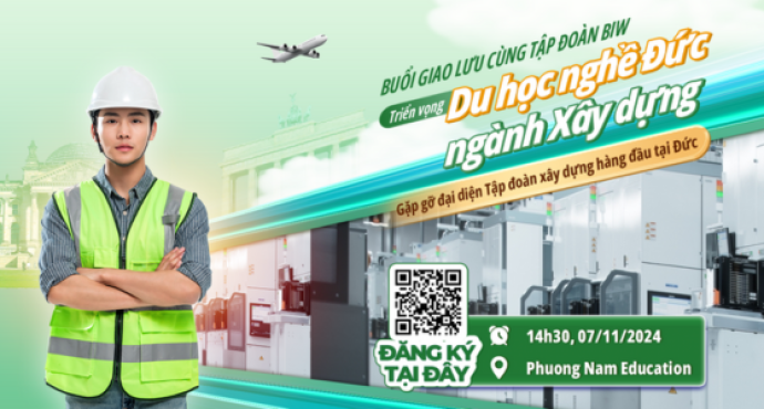 Gặp gỡ đại diện Tập đoàn xây dựng hàng đầu tại Đức - BiW & cập nhật thông tin mới nhất về Du học nghề Đức ngành Xây dựng