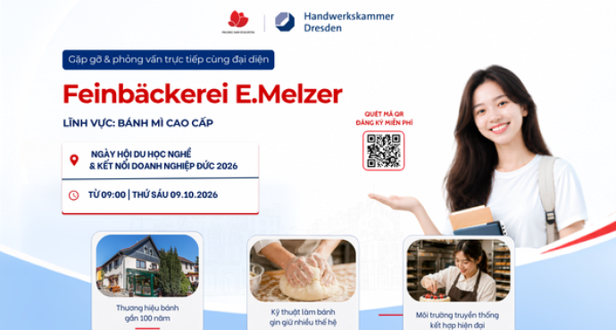 Gặp gỡ & phỏng vấn trực tiếp cùng doanh nghiệp Đức: Feinbäckerei E. Melzer chuyên Bánh mì cao cấp