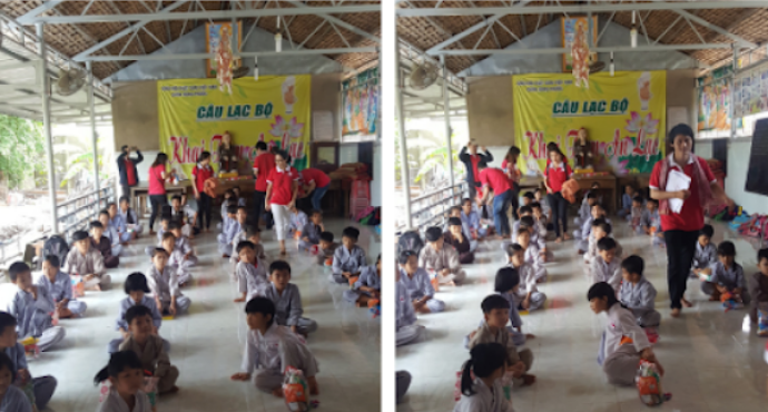 Trái tim & nụ cười lần II (chùa Hưng Phước, Bến Tre) 