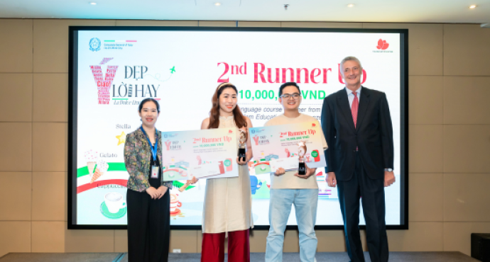 Phuong Nam Education vinh dự tài trợ cuộc thi “Ý Đẹp Lời Hay - La Dolce Lingua” 2025 do Tổng Lãnh Sự Quán Italia tại TP.HCM phát động tổ chức